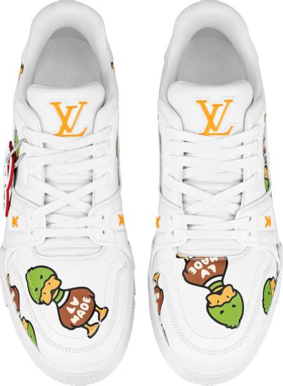 louis vuitton lv trainer x nigo duck|lv trainers black and white.